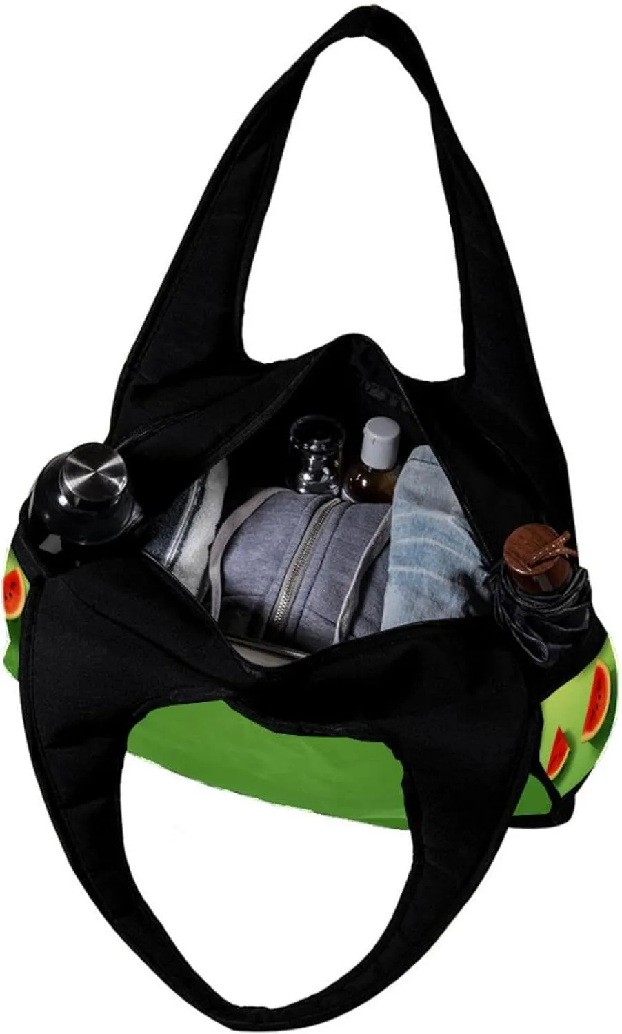 Gym Bags for Men,Travel Duffel Bags for Women,Watermelon Green,Workout Bag