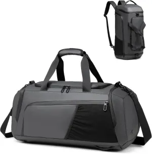 Gym Duffle Bag Waterproof Sports Duffel Bags Travel Weekender Bag for Men Women Overnight Bag with Shoes Compartment