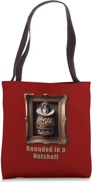 Hamlet Shakespeare Quotation Bounded Nutshell Humorous Tote Bag