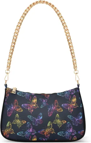 Handbag Purses for Women Marble Chain Shoulder Bag