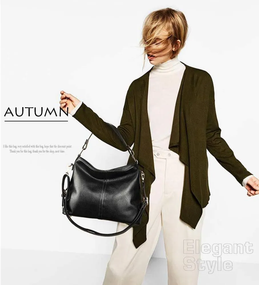 Handbags for Women Large Capacity Ladies Hobo Bag Faux Leather Purse Shoulder Bags Tote