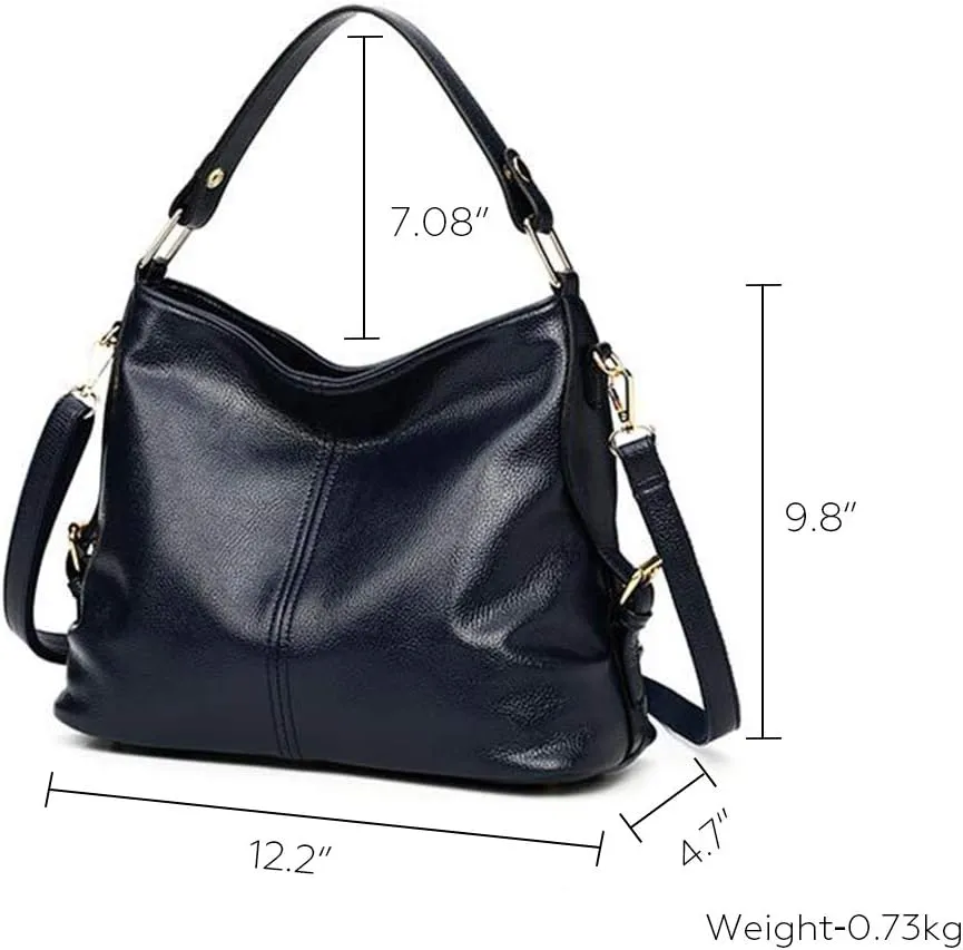 Handbags for Women Large Capacity Ladies Hobo Bag Faux Leather Purse Shoulder Bags Tote