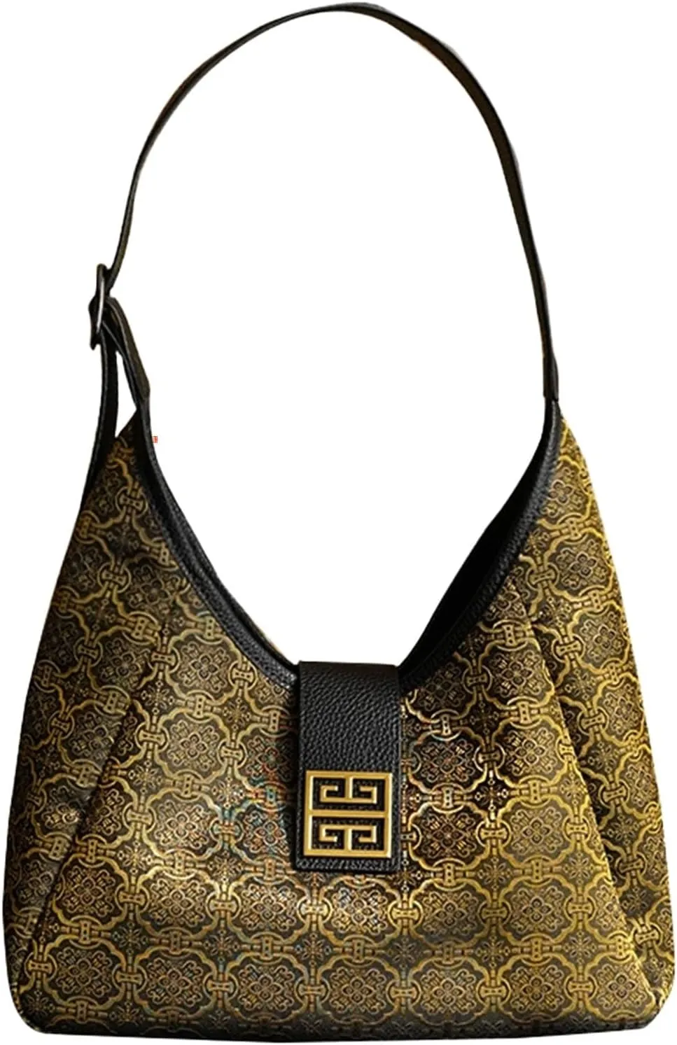 HangErFeng Chic Women's Silk Song Brocade Jacquard Pink Handbags 118