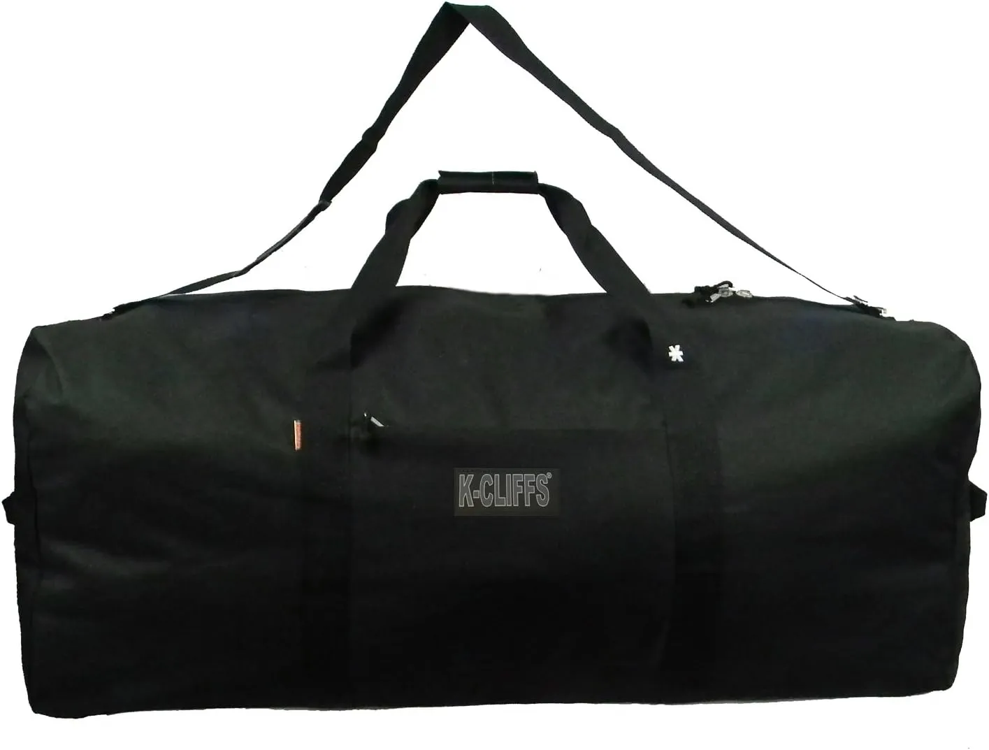 Heavy Duty Cargo Duffel Large Sport Gear Drum Set Equipment Hardware Travel Bag Rooftop Rack Bag (21" x 10" x 9", Black)