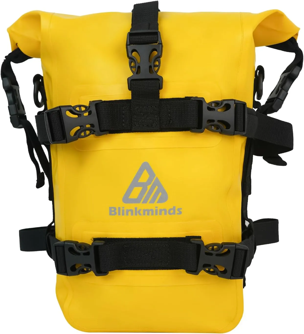 Heavy Duty Dry Bag - Waterproof Motorcycle Tail Bag, 6-8L Storage for Camping Gear, Rear Rack Trunk Motor Accessories