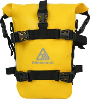 Heavy Duty Dry Bag - Waterproof Motorcycle Tail Bag, 6-8L Storage for Camping Gear, Rear Rack Trunk Motor Accessories