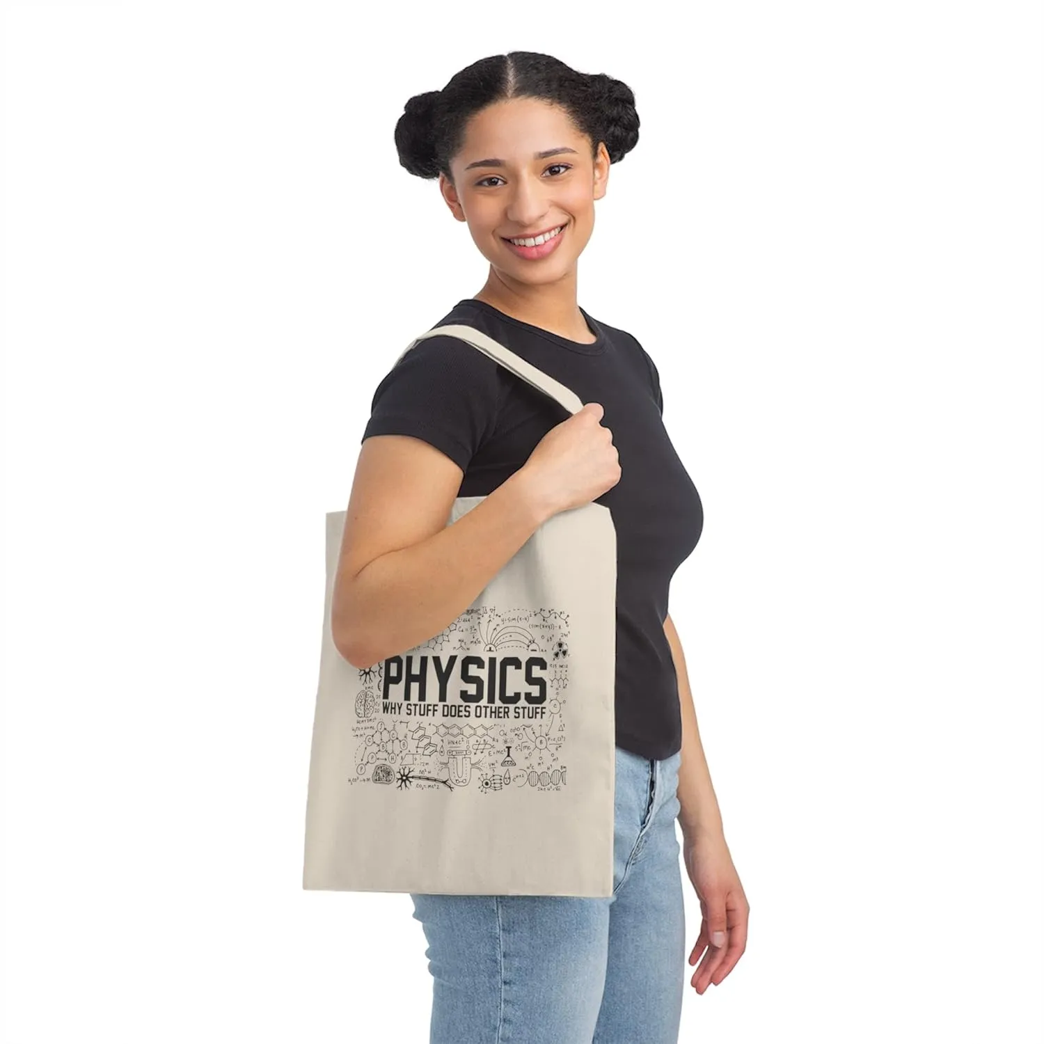 Hilarious Chemistry Teachers Professor Educators Science Humorous Physics Biology Alchemy Sarcasm Pun Canvas Tote Bag
