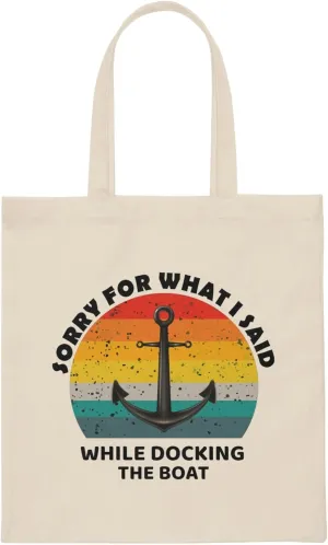 Hilarious Speedboat Tugboats Watercraft Boating Longboat Hilarious Kayak Speedboats Steamboat Enthusiast Canvas Tote Bag