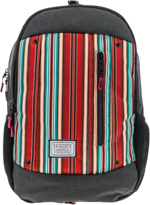HOOEY Men's Rockstar Serape Striped Backpack - BP052SPBK One Size