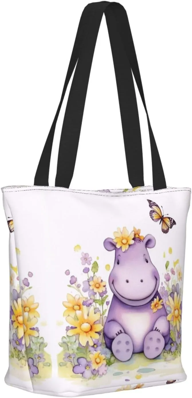 Horses On The Beach Printed Fashionable Large Handbag And Shoulder Bag, Suitable For Various Daily Use