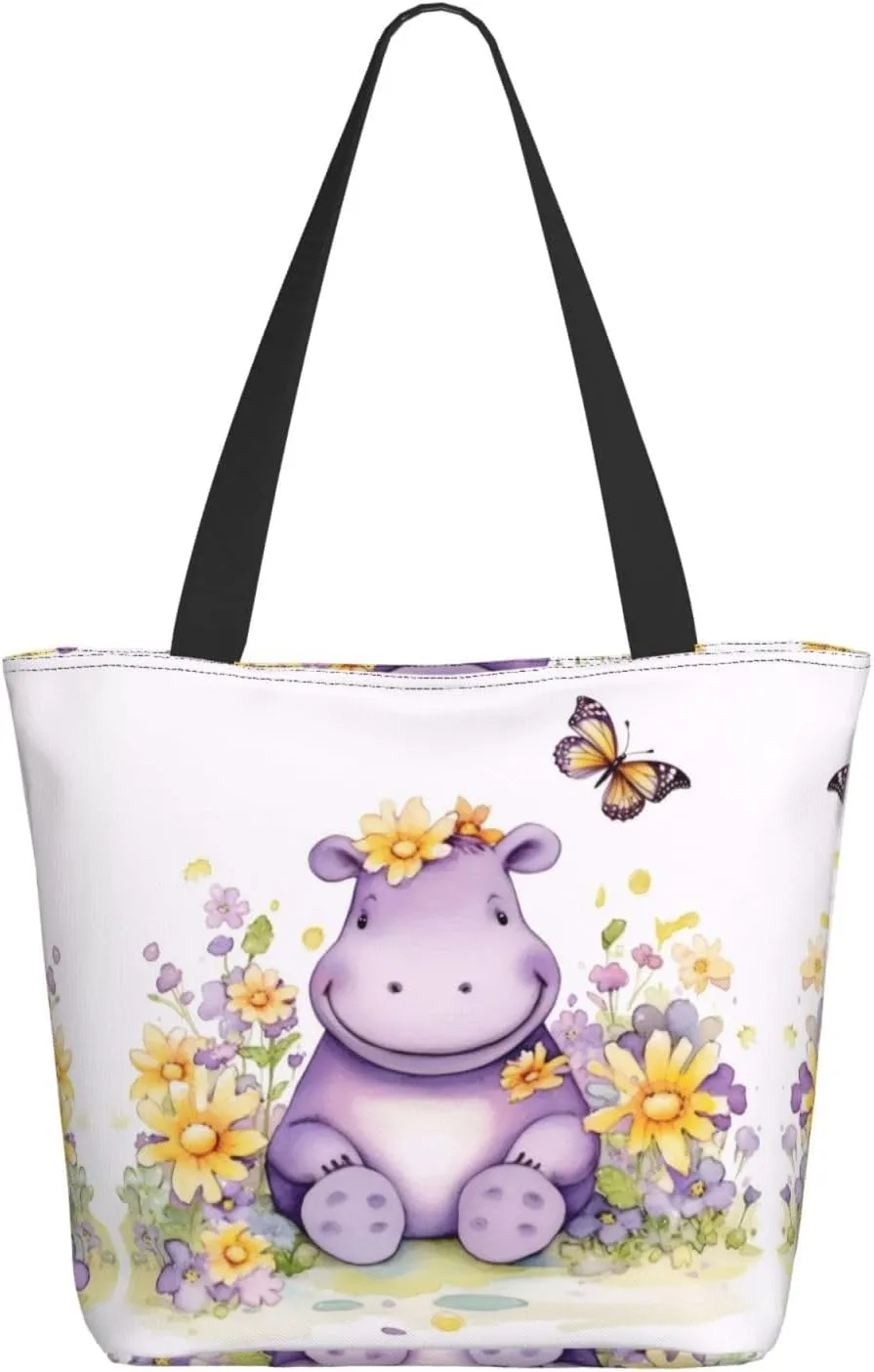Horses On The Beach Printed Fashionable Large Handbag And Shoulder Bag, Suitable For Various Daily Use