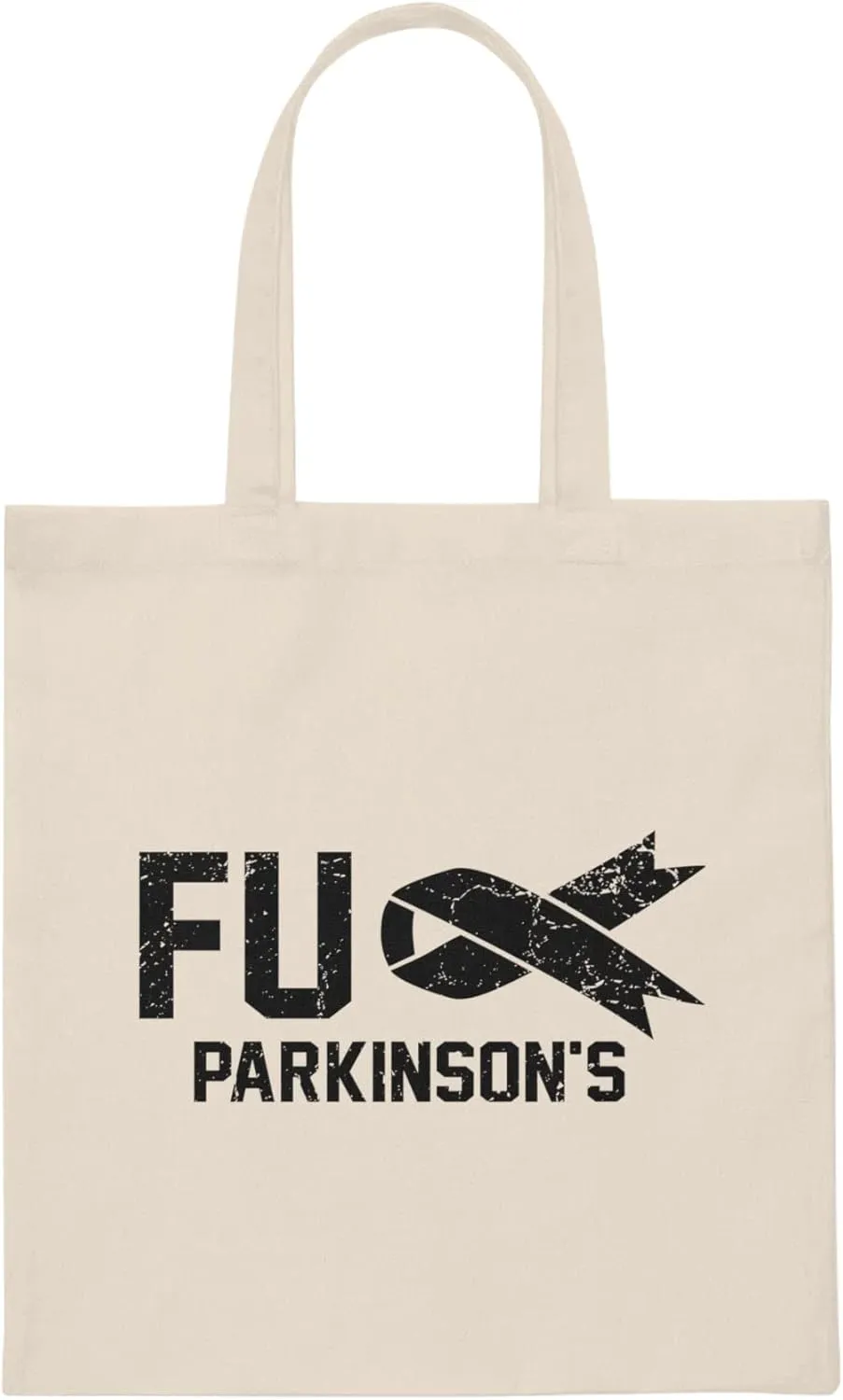 Humorous Parkinsonism Shaking Palsy Rare Sickness Disease Novelty Dopamine Neuropsychiatry Paralysis Devotee Canvas Tote Bag