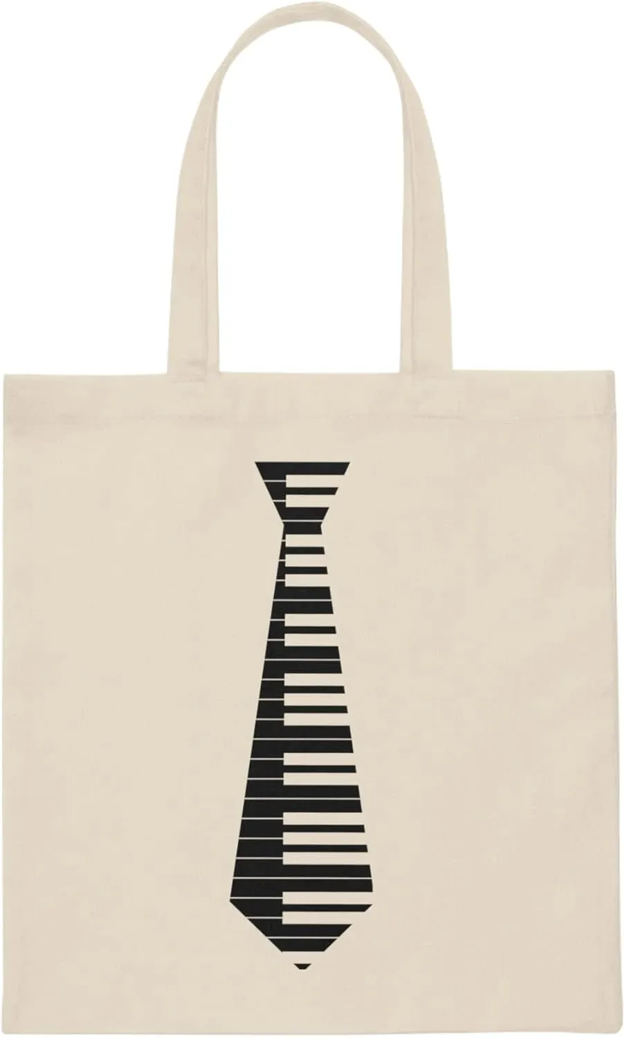 Humorous Pianists Violinist Ties Songwriters Illustration Hilarious Composers Instrumentalists Graphic Pun Canvas Tote Bag
