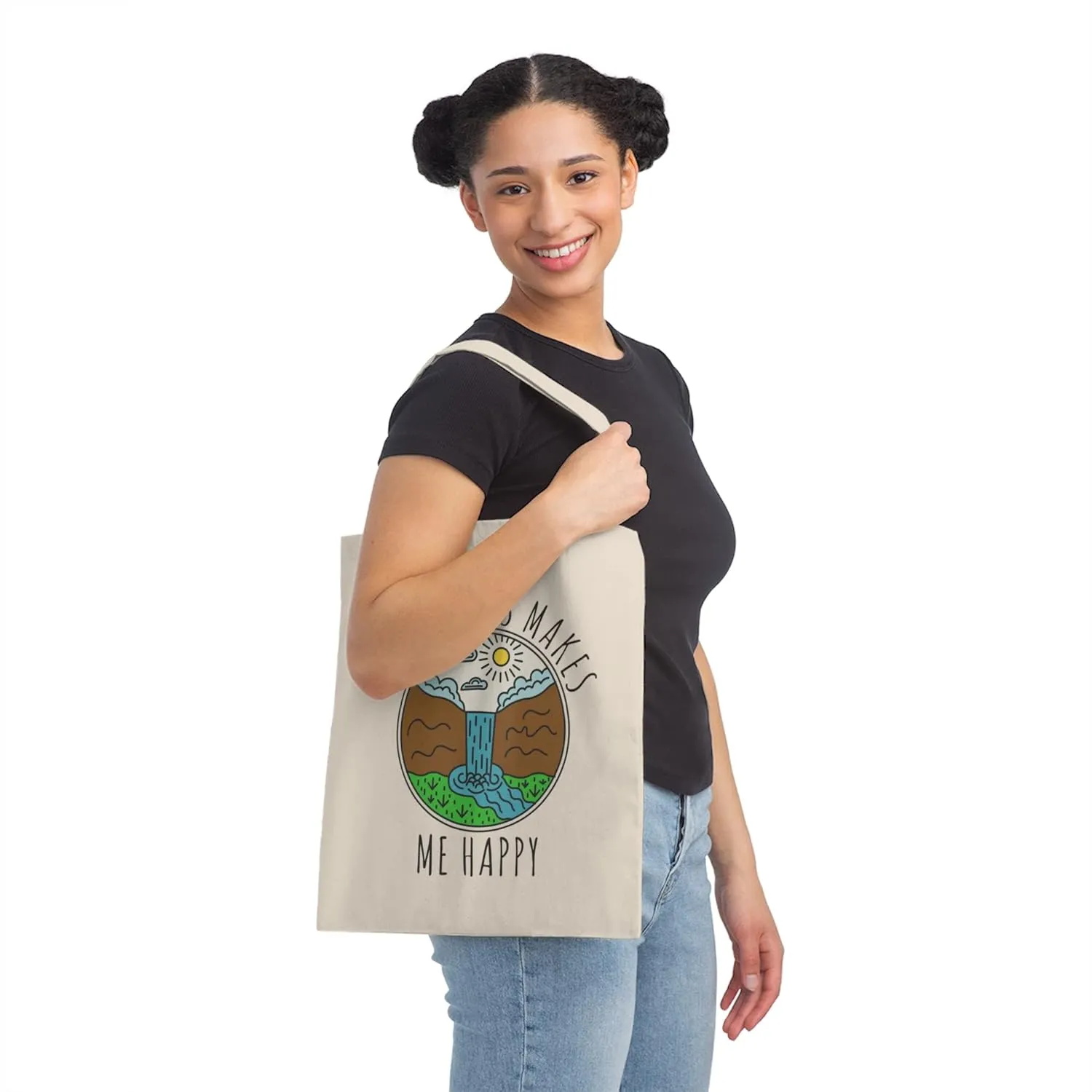 Humorous Vacations Location Lover Travel Tourism Enthusiast Hilarious Mountaineering Adventuring Pun Lover Canvas Tote Bag