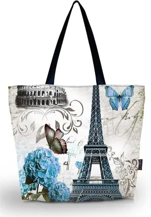 icolor Large Grocery Eco Friendly Market travel Sports Handle case Bag shoulder bag Reusable Portable Storage HandBags Convenient Shoppers Tote Beach Shopping Bag (YGWB-42)