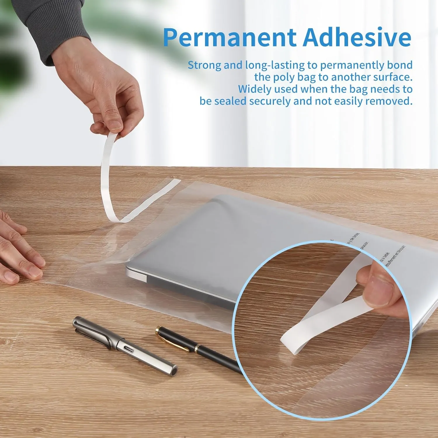 iMailer - 12" x 18"(1000 Counts) - Poly Bags with Suffocation Warning Self Seal 1.6 Mil for Clothing, Shirts, Packaging - Permanent Adhesive