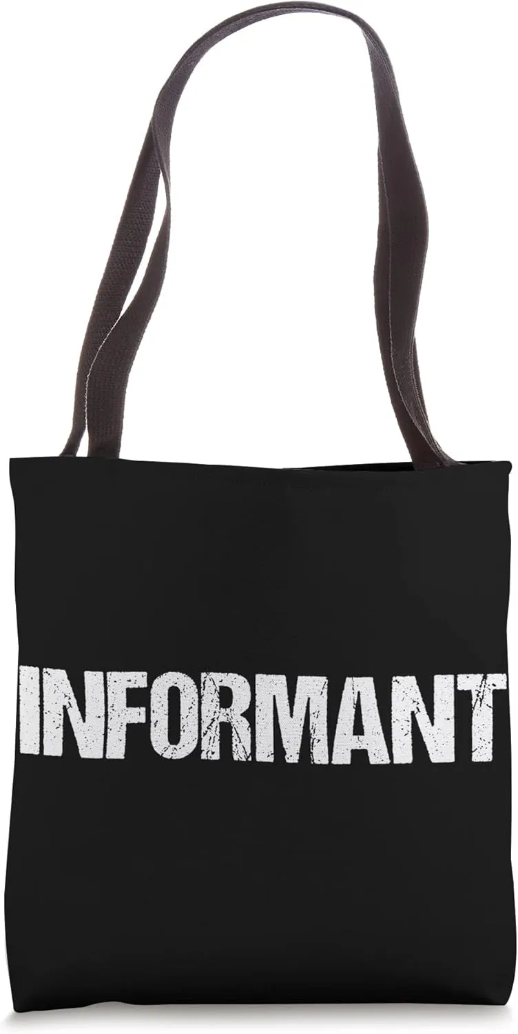 Informant Simple Title Tote Bag