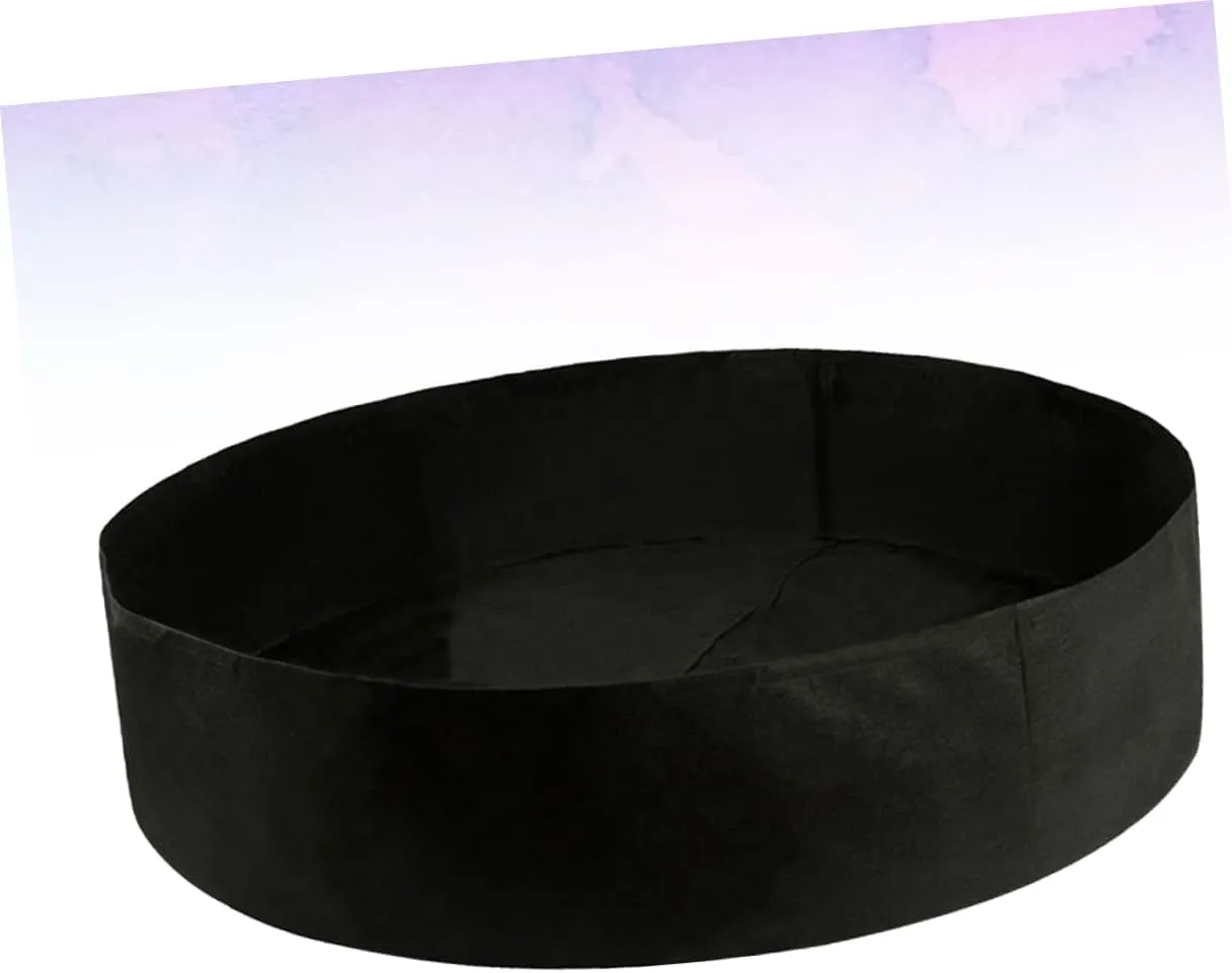 Insulated Planting Bag Felt Planting Pouch Pocket Round Garden Fleece Bag for Vegetables