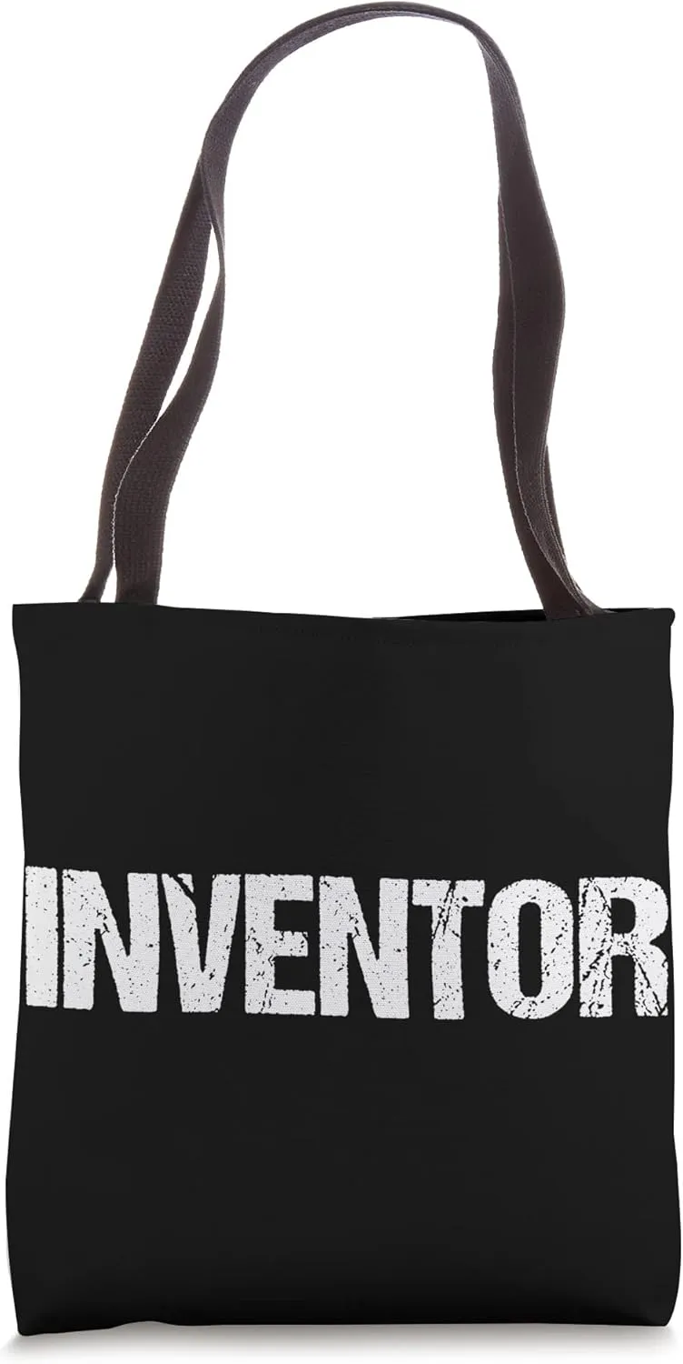 Inventor Simple Title Tote Bag