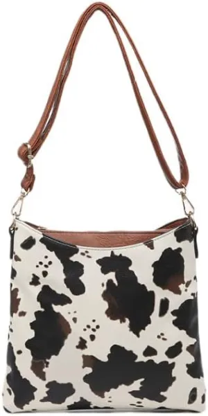 JEN & CO. Emma - Adjustable Strap Sling - Vegan Leather Crossbody Shoulder Purse