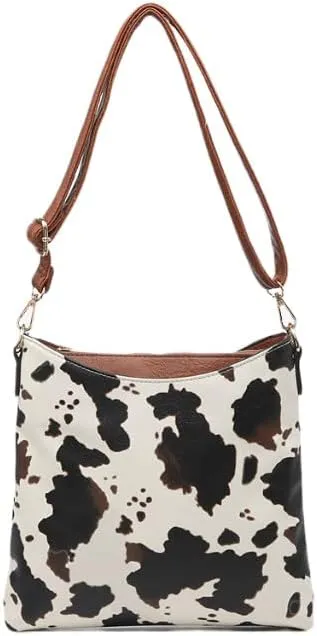 JEN & CO. Emma - Adjustable Strap Sling - Vegan Leather Crossbody Shoulder Purse