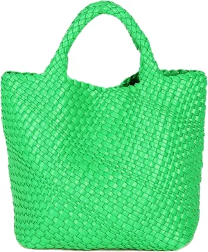 JINMANXUE Fashion Woven Bag Shopper Bag Travel Handbags and Purses Women Tote Bag Large Capacity Shoulder Bags