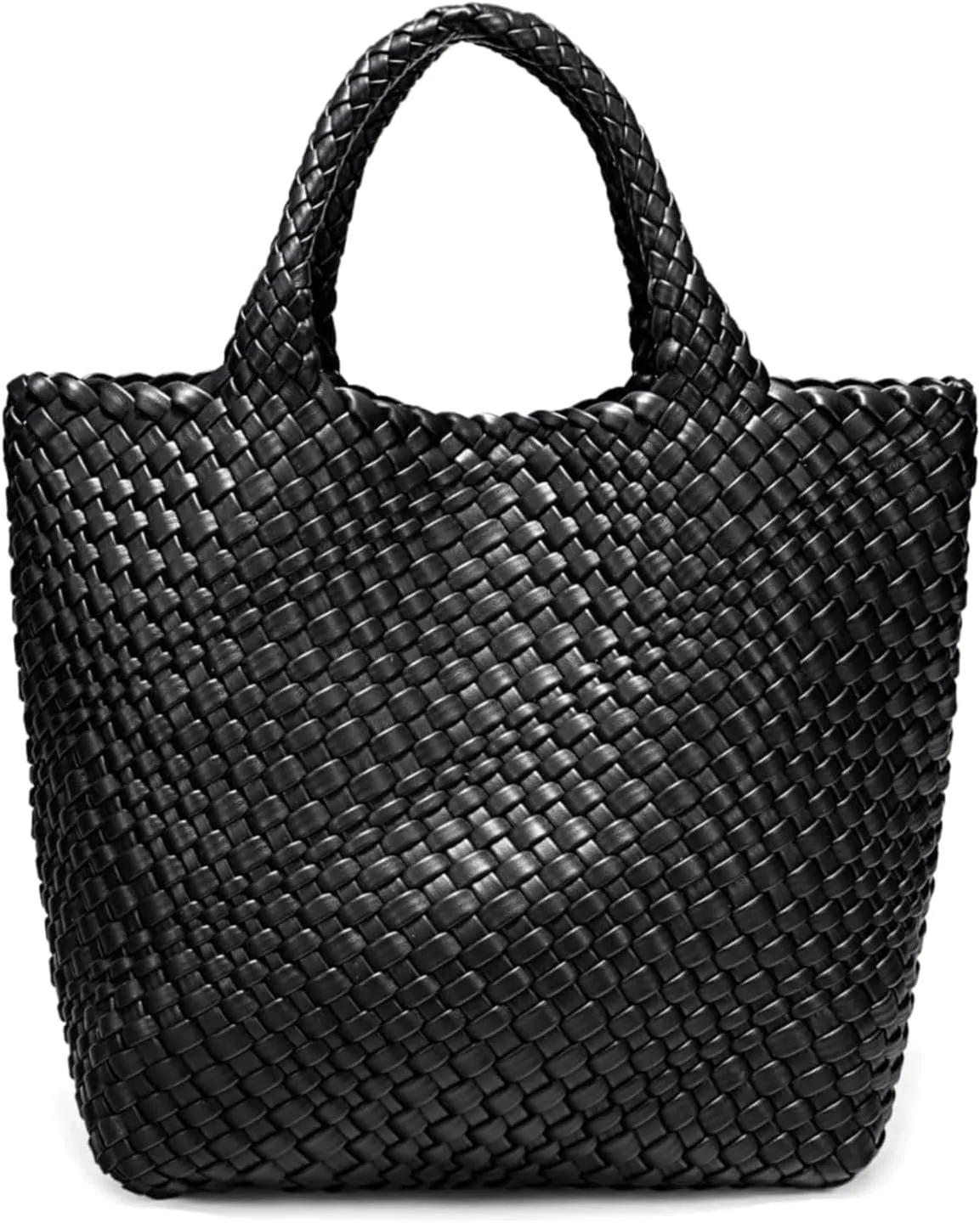 JINMANXUE Fashion Woven Bag Shopper Bag Travel Handbags and Purses Women Tote Bag Large Capacity Shoulder Bags