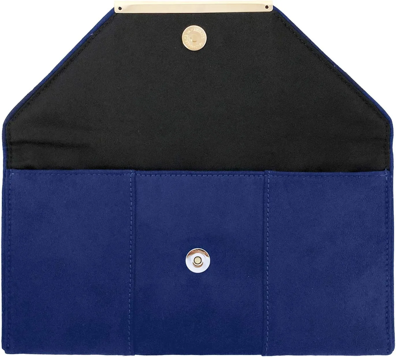 JNB Faux Microsuede Envelope Clutch