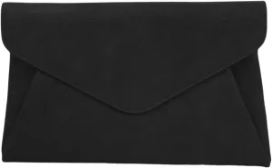 JNB Synthetic Leather Double Pocket Envelop Clutch