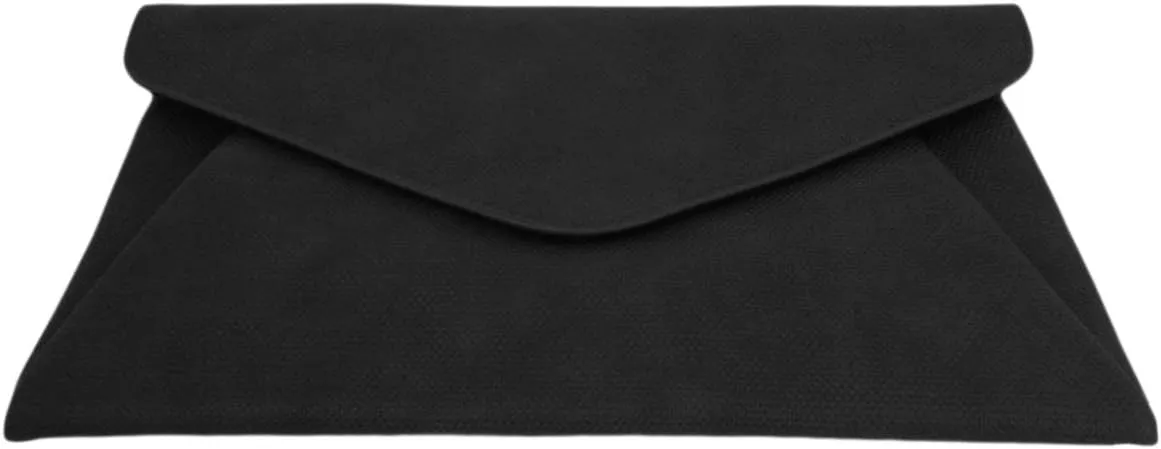 JNB Synthetic Leather Double Pocket Envelop Clutch