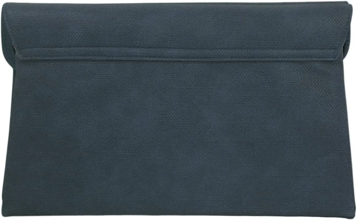 JNB Synthetic Leather Double Pocket Envelop Clutch