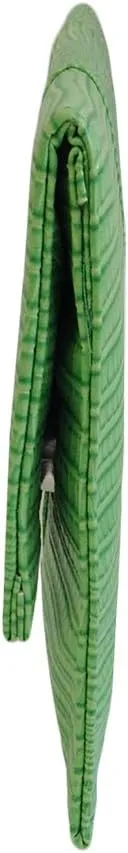 JNB Synthetic Lizard Rhinestone Accent Envelope Clutch