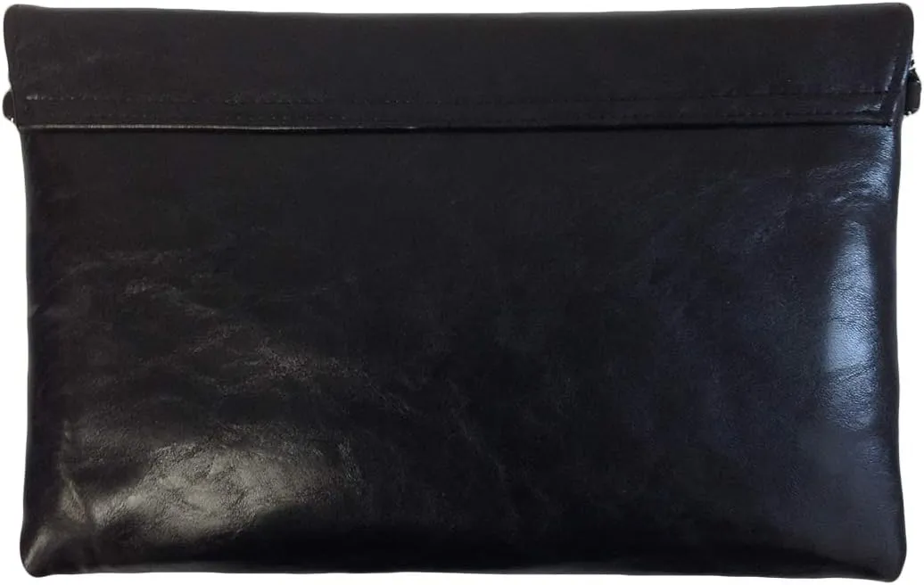 JNB Women's Slip-through Chain Envelope Clutch