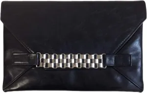JNB Women's Slip-through Chain Envelope Clutch