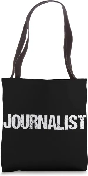 Journalist Simple Title Tote Bag