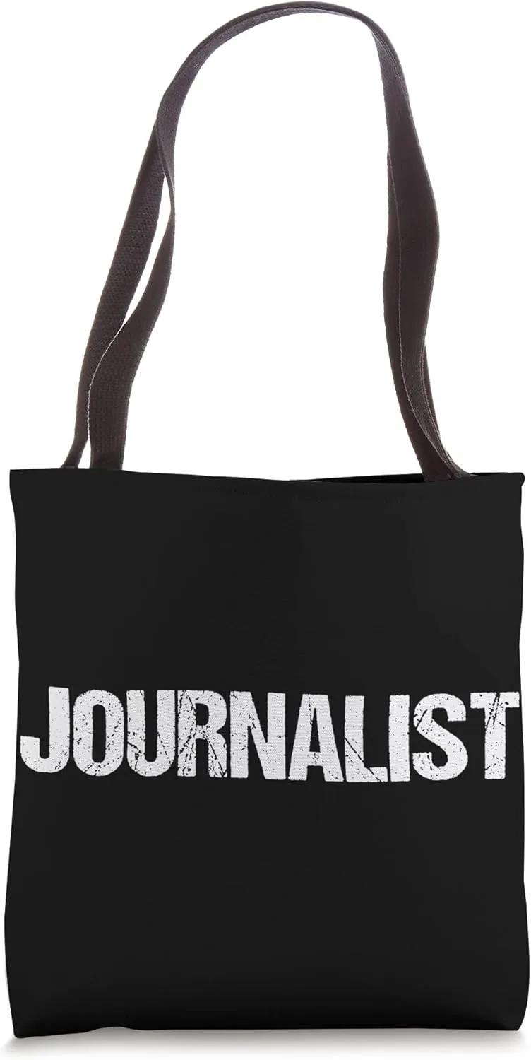 Journalist Simple Title Tote Bag