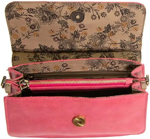 Joy Susan Women's Aria Ring Crossbody Handbag Purse Bag -