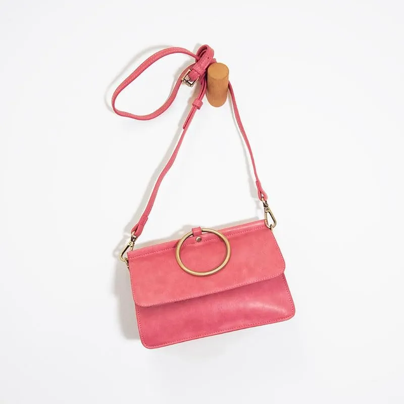 Joy Susan Women's Aria Ring Crossbody Handbag Purse Bag -