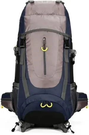 JSEIAJB 65L Outdoor Waterproof and Wear-resistant Camping Climbing Bag Hiking Mountaineering Backpacks Sport Bag