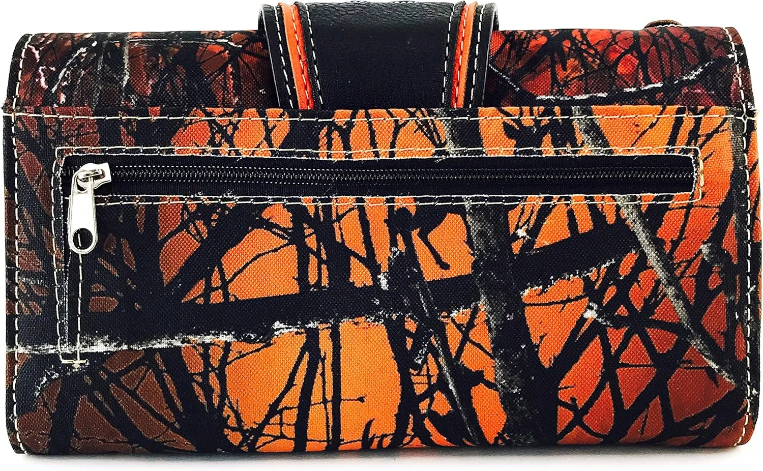 Justin West Camouflage Tree Branches Bling Rhinestone Cross Wings Buckle Crossbody Chain Messenger and Purse