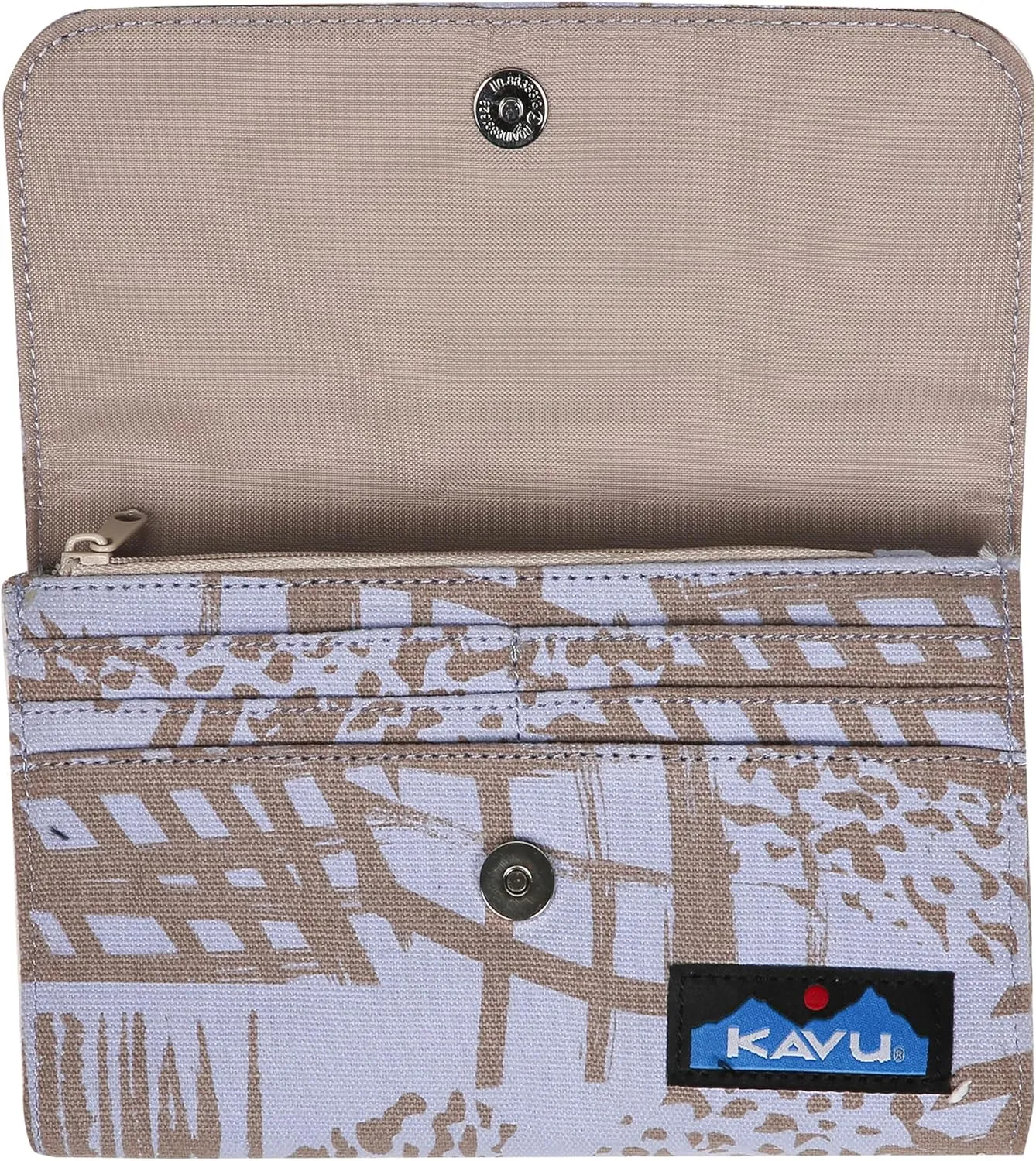 KAVU Islamorada Crossbody Bi Fold Wallet with Rope Strap