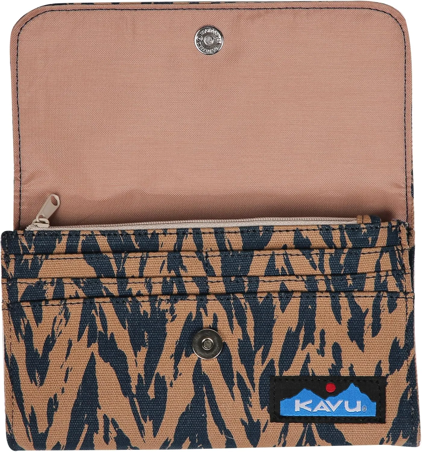 KAVU Islamorada Crossbody Bi Fold Wallet with Rope Strap