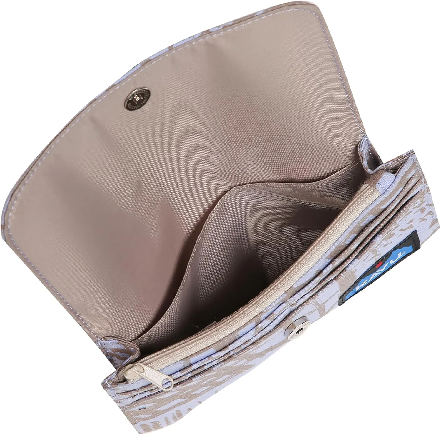 KAVU Islamorada Crossbody Bi Fold Wallet with Rope Strap