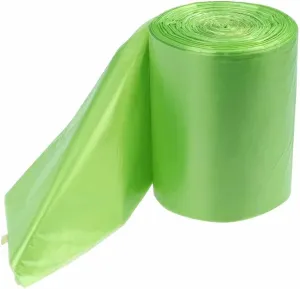 Kekow 8 Gallon Medium Trash Bags, Green, 125 Counts