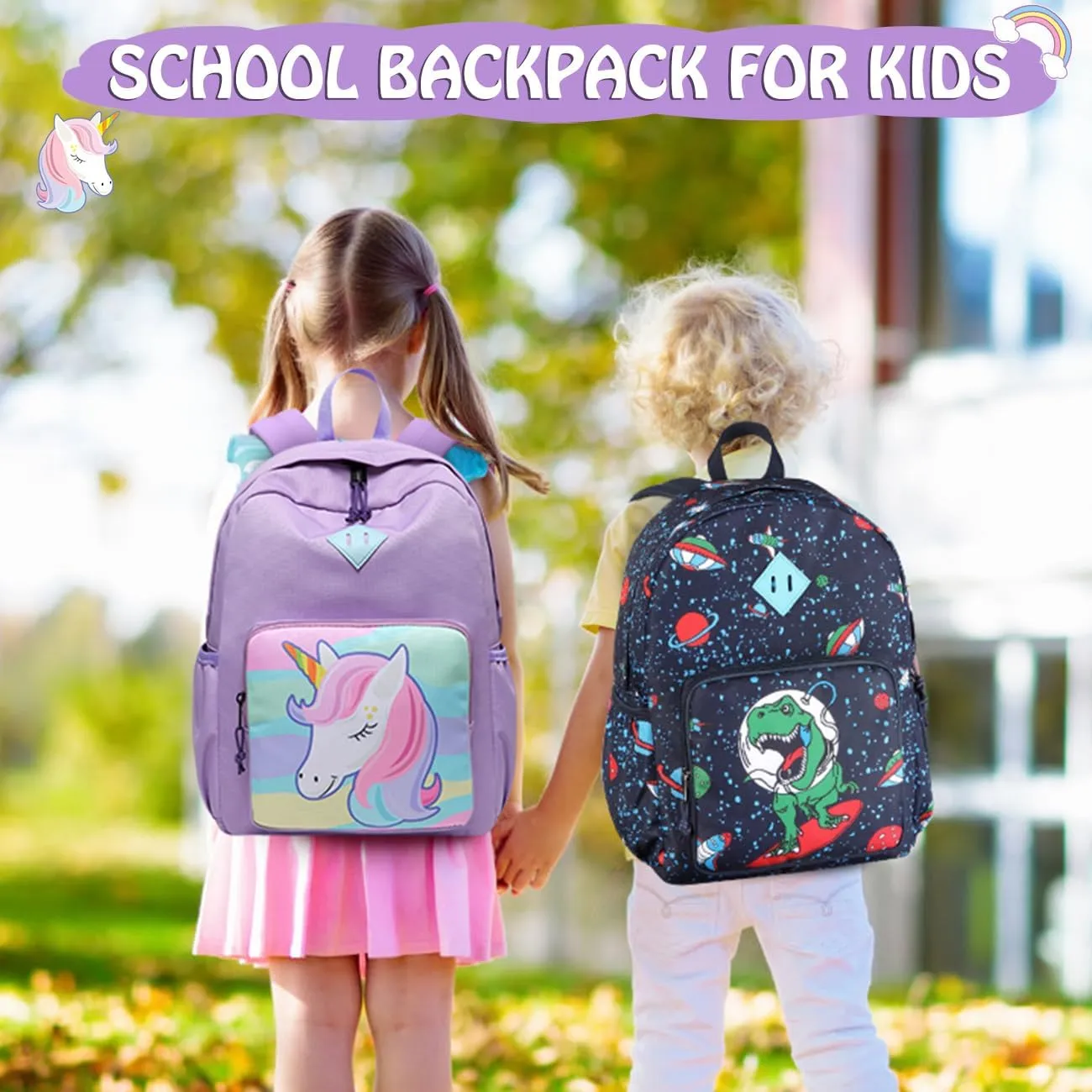 Kids Backpack,Chasechic Water-resistant Toddler Preschool Kindergarten Bookbag for Boys Girls with Chest Strap