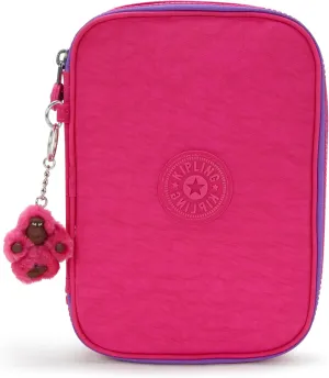 Kipling Women's 100 Pens Printed Case, Organize Accessories, Art Supplies, Makeup, Travel Organizer