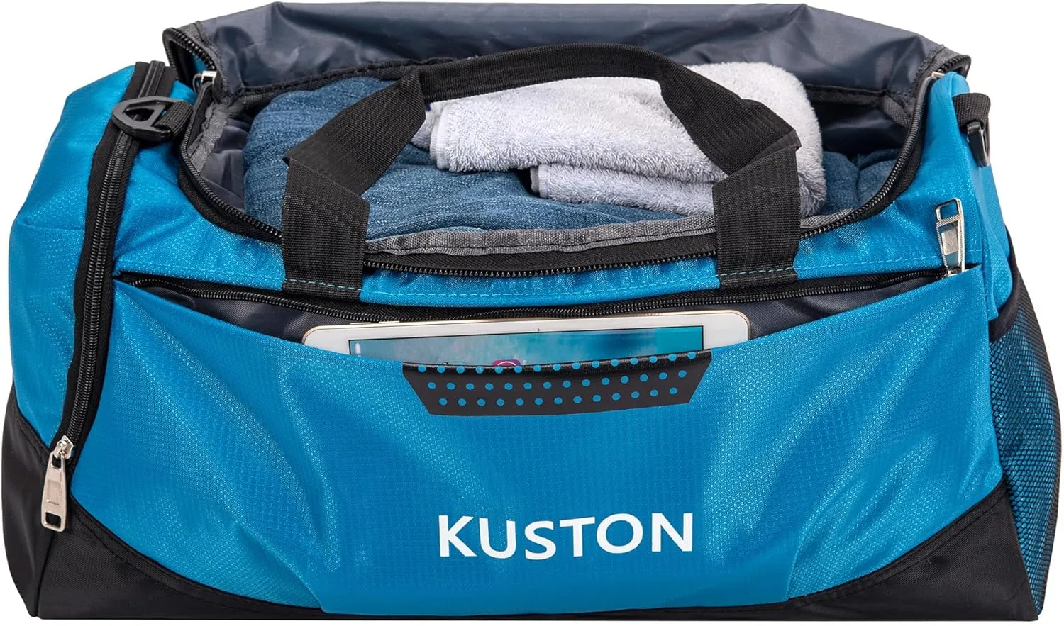 Kuston Sports Gym Bag with Shoes Compartment Travel Duffel Bag for Men and Women
