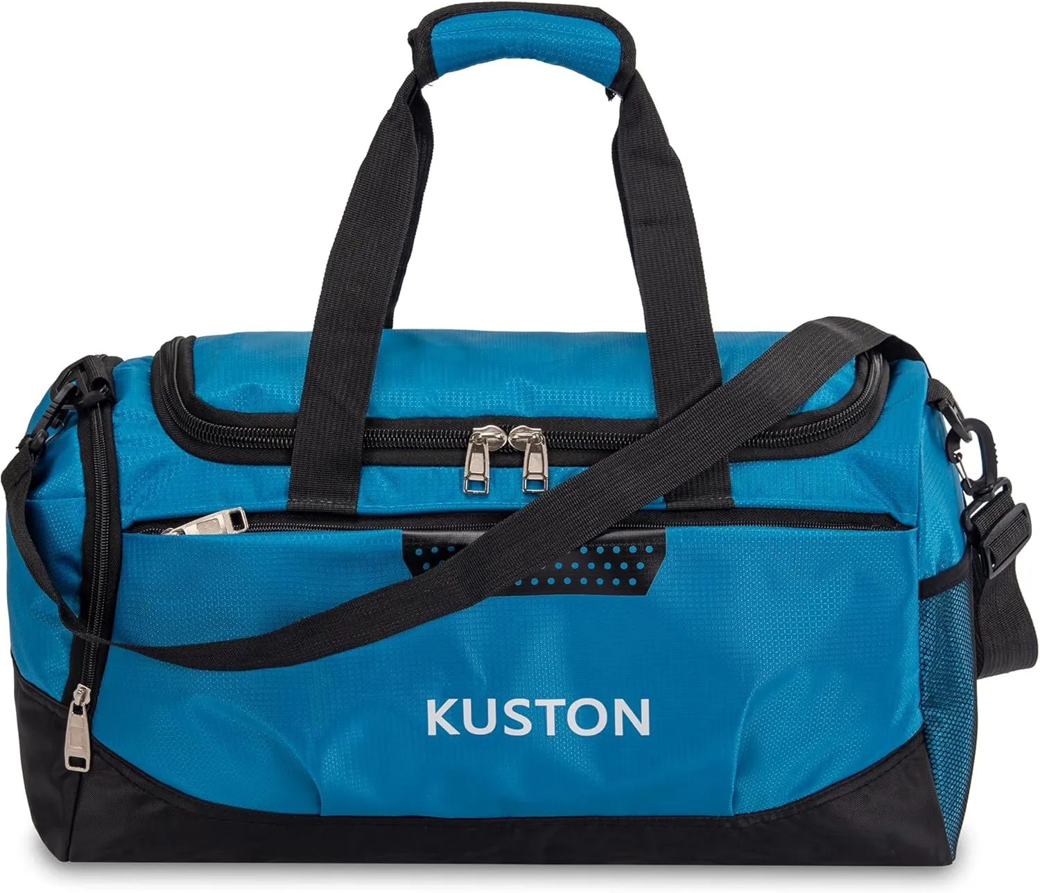 Kuston Sports Gym Bag with Shoes Compartment Travel Duffel Bag for Men and Women