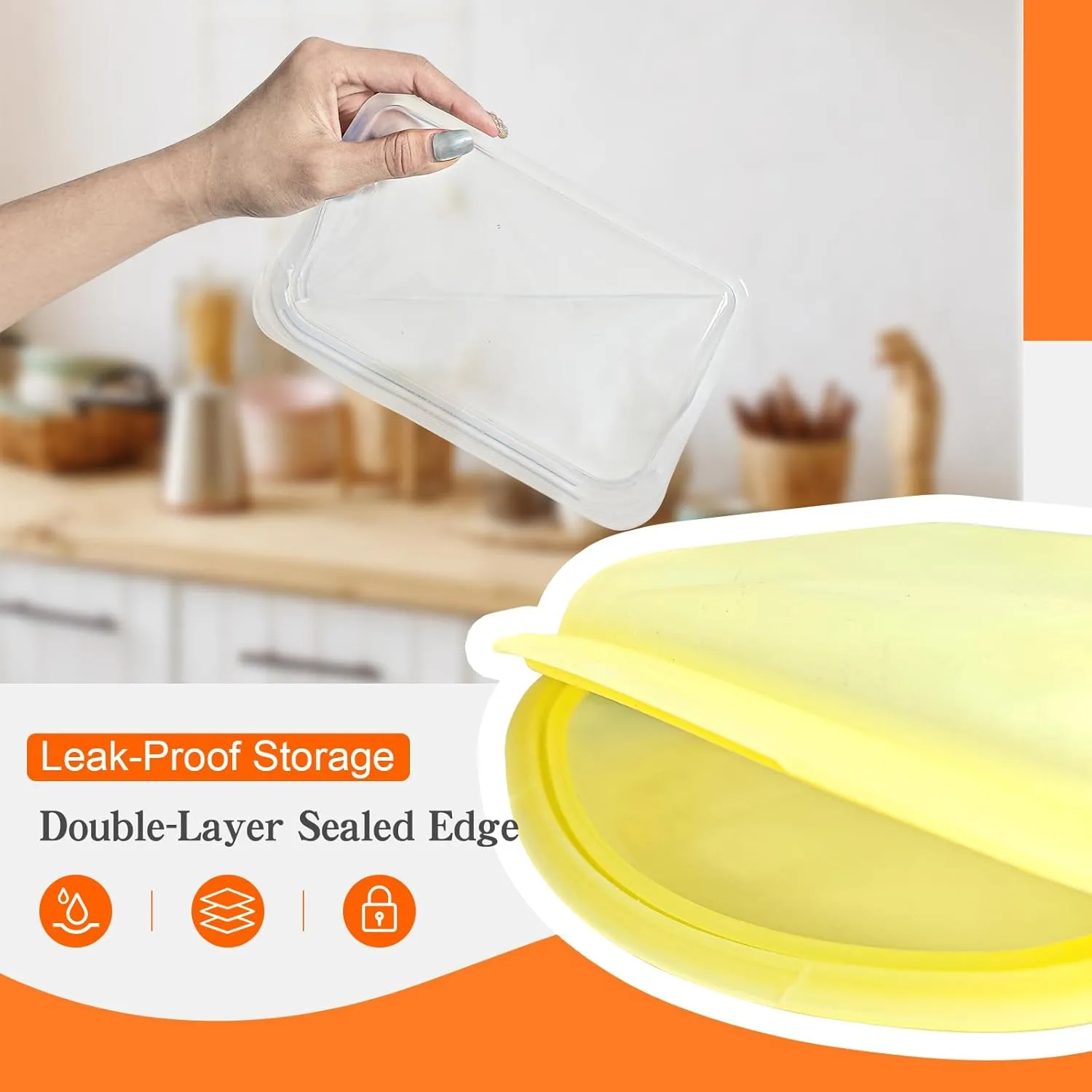KVK Platinum Silicone Reusable food storage Bags Multipack - 12 Pcs clear freezer storage containers, Double Lock Seal Leakproof reusable snack bags- Oven Dishwasher Freezer Safe - Mix Dark Color