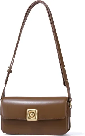 LA FESTIN Leather Crossbody Bags for Women, Designer Adjustable Strap Shoulder Bag